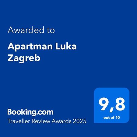 Apartman Luka 자그레브 외부 사진